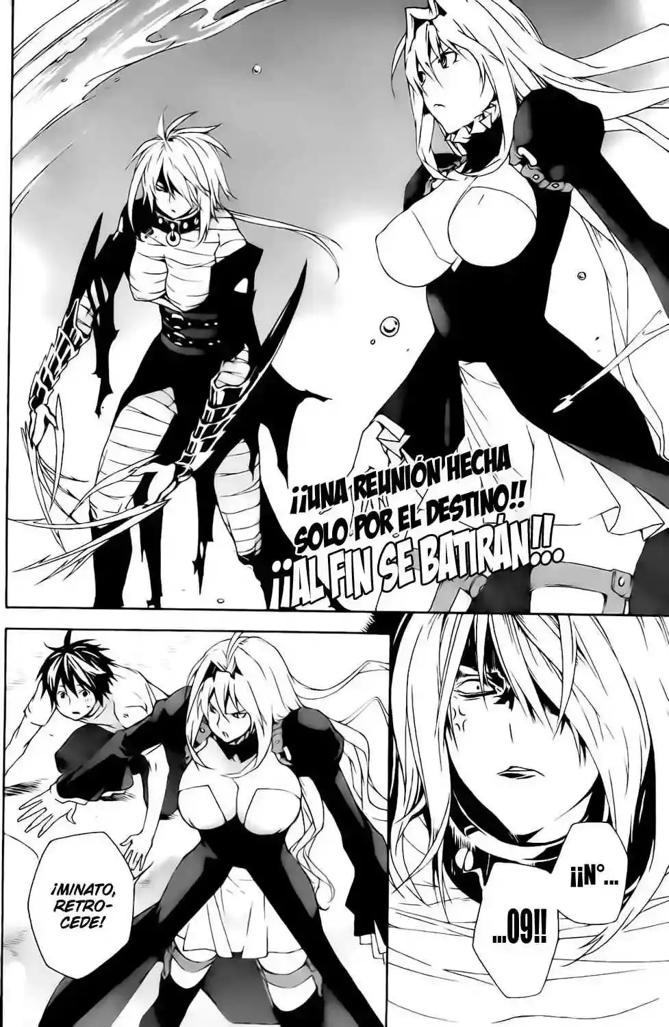 Sekirei capítulo 91, página 4