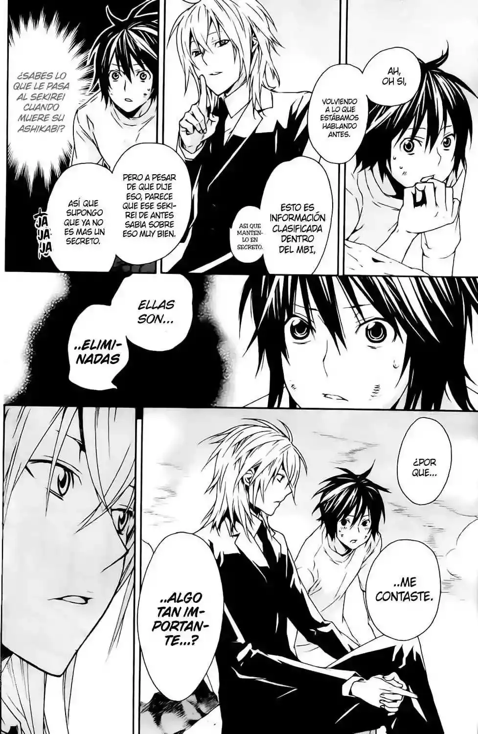 Sekirei capítulo 91, página 8