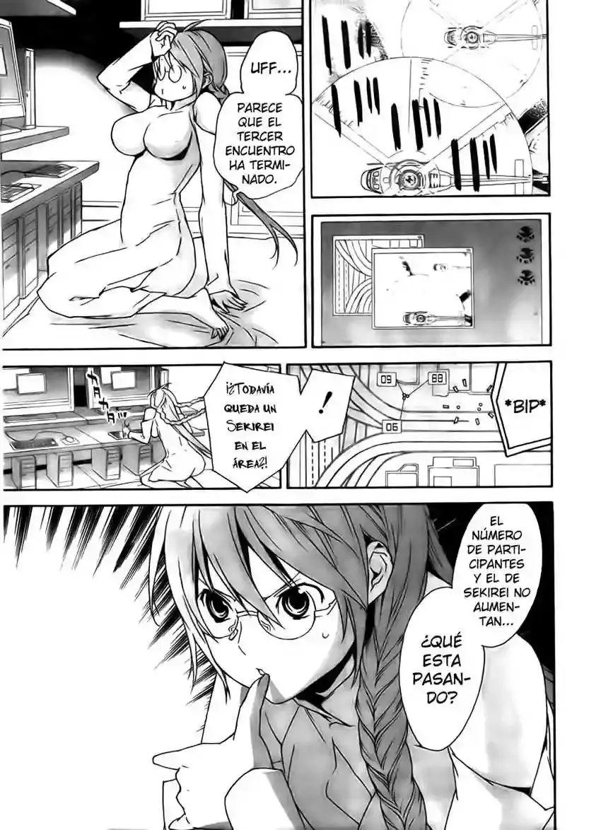 Sekirei capítulo 93, página 17