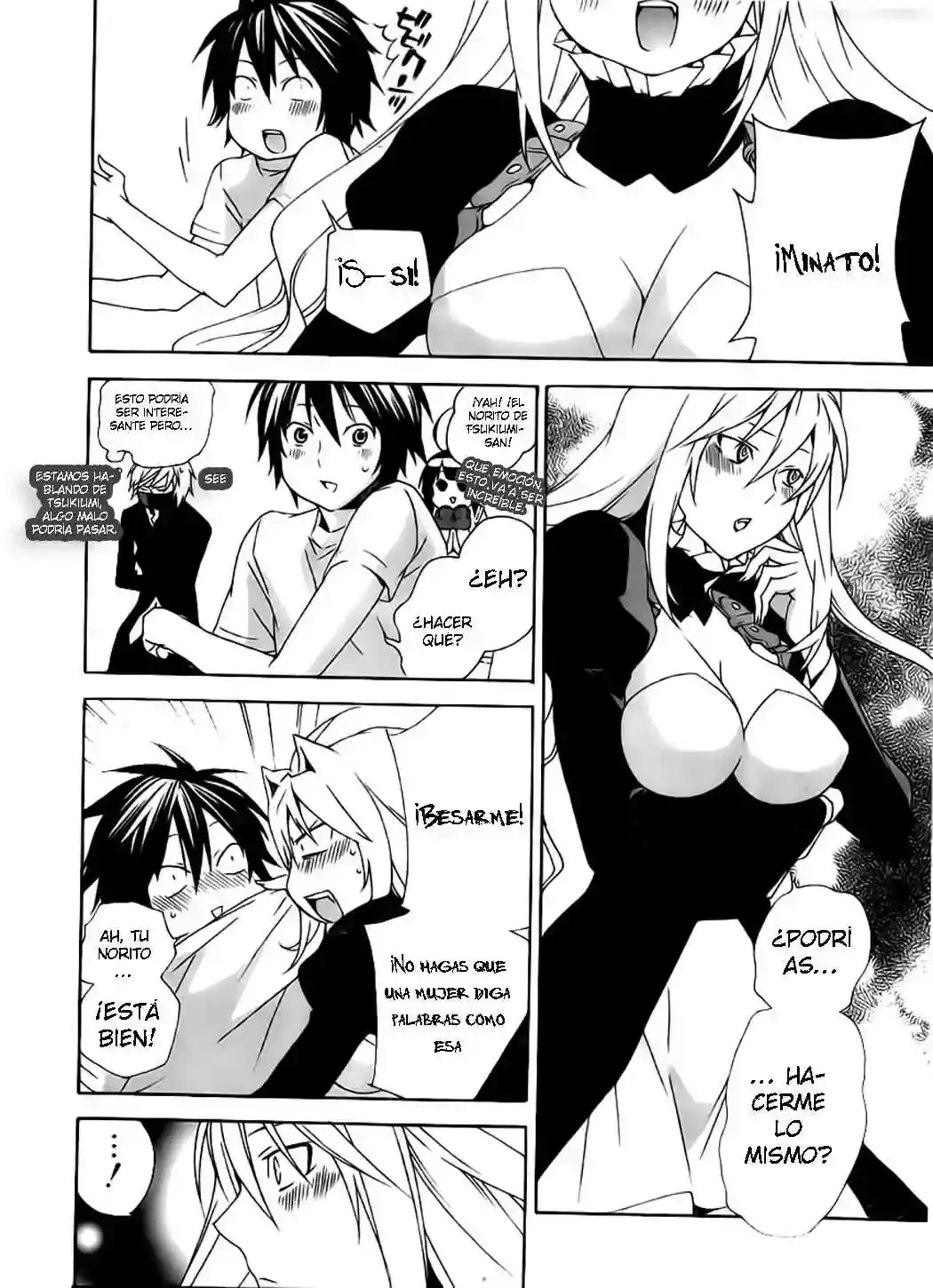 Sekirei capítulo 94, página 6