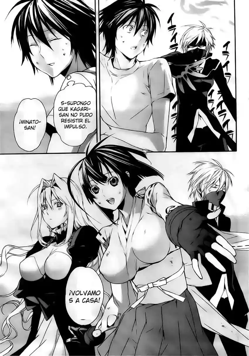 Sekirei capítulo 95, página 9