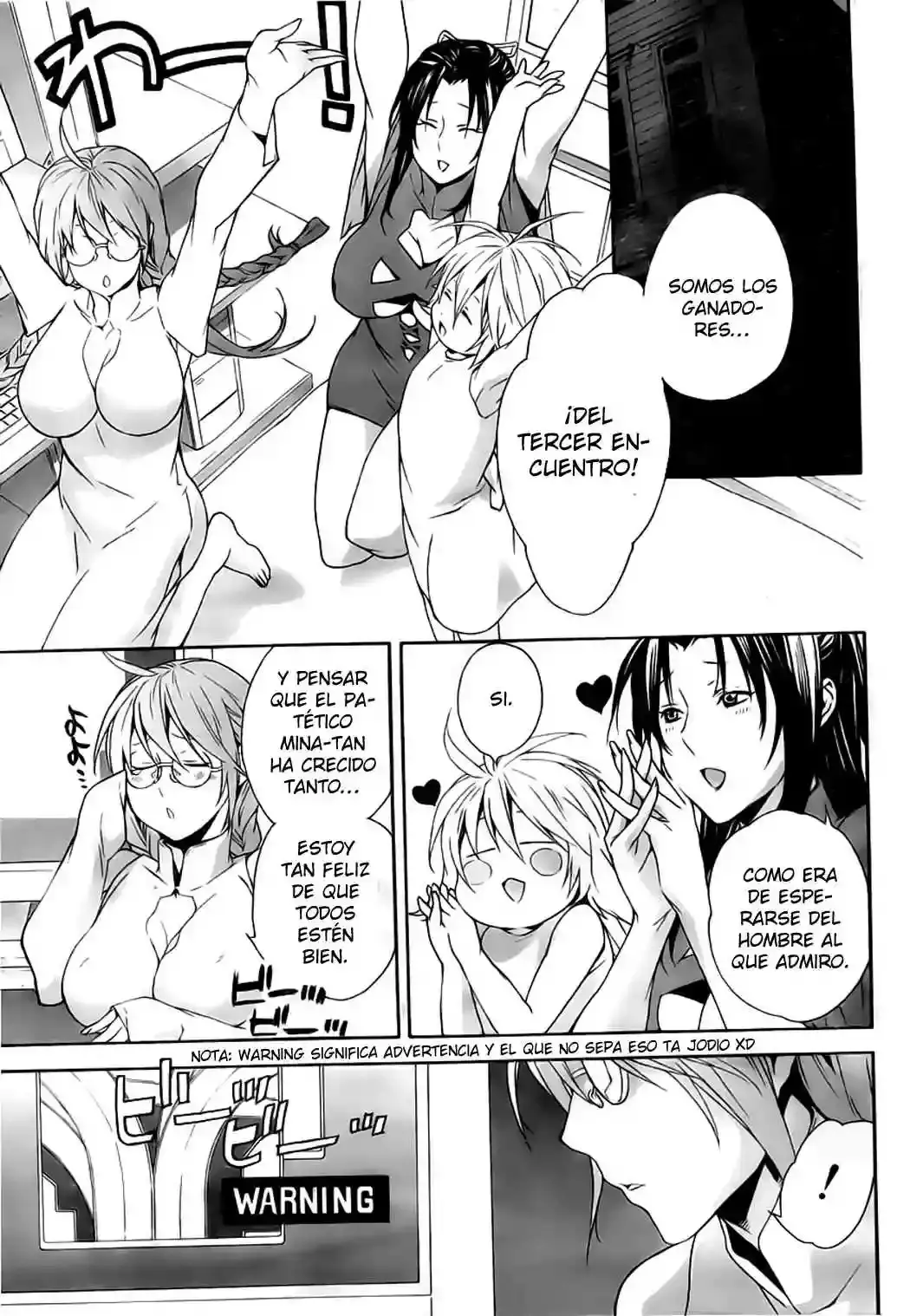Sekirei capítulo 95, página 11