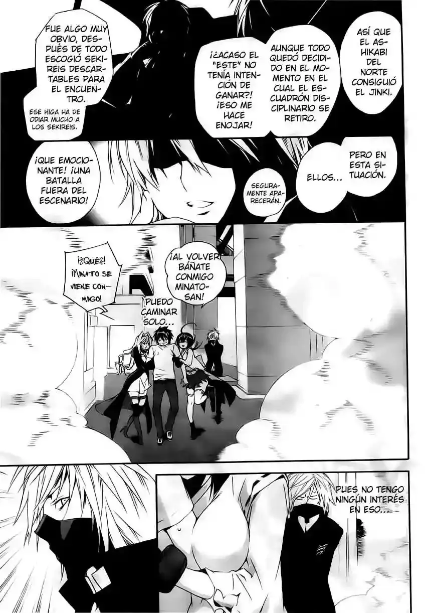 Sekirei capítulo 95, página 13