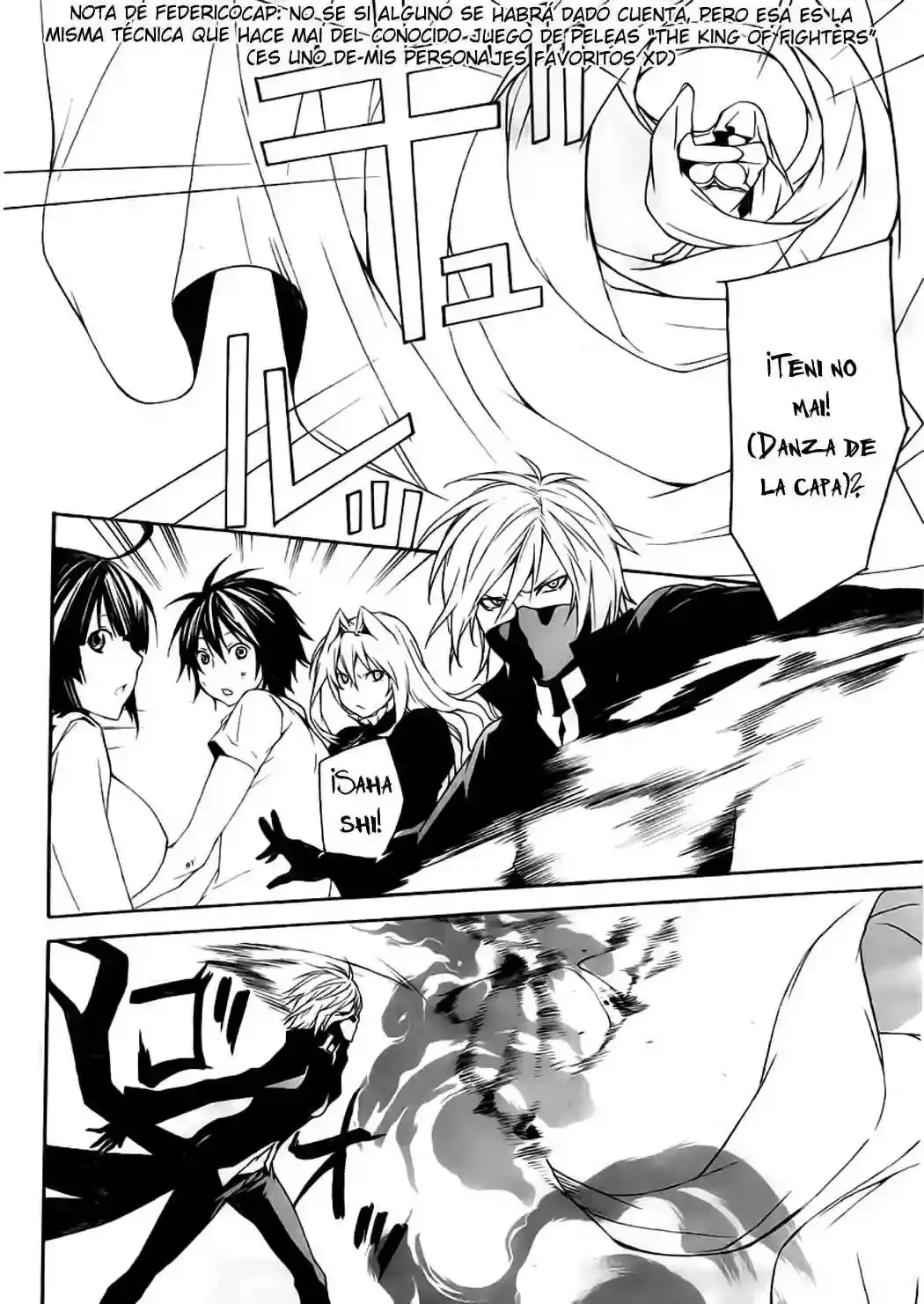 Sekirei capítulo 95, página 14