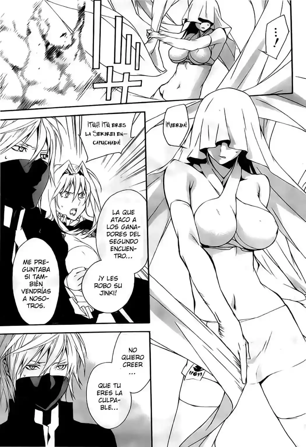 Sekirei capítulo 95, página 15