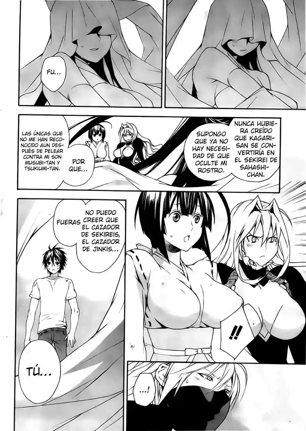 Sekirei capítulo 95, página 16