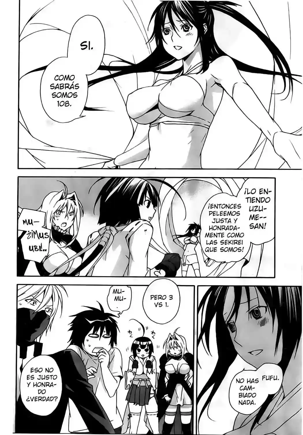 Sekirei capítulo 96, página 5