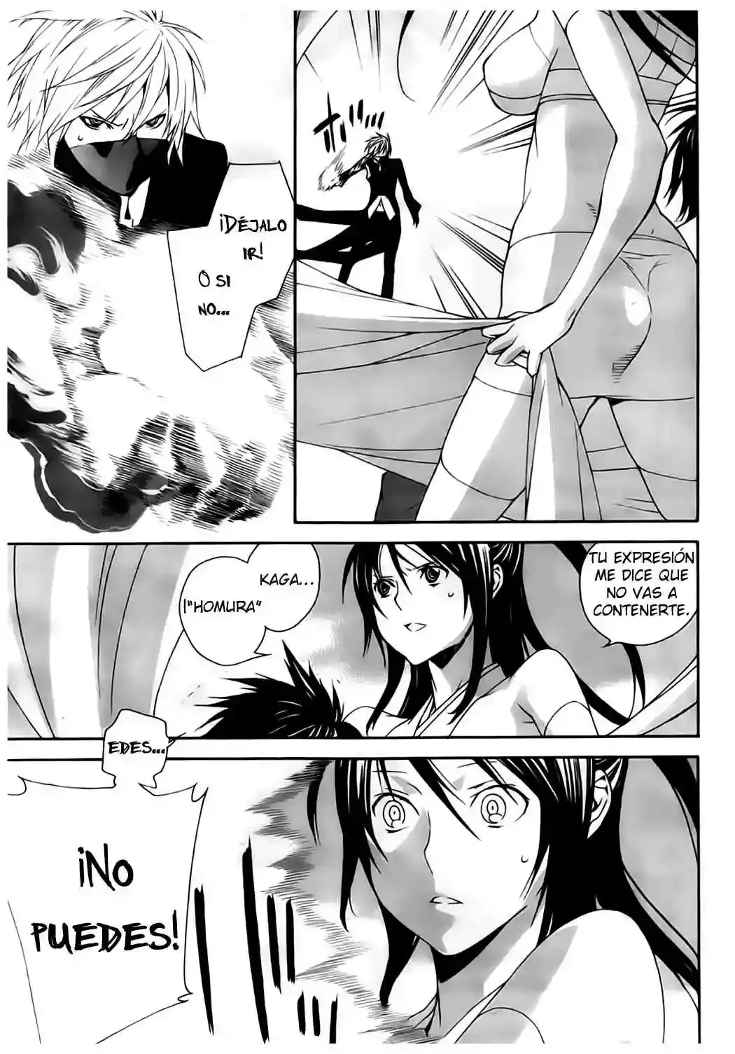 Sekirei capítulo 96, página 8