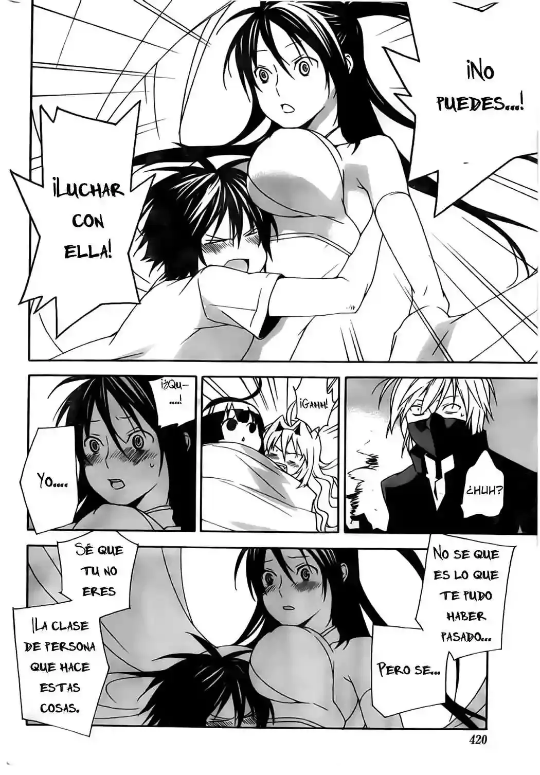 Sekirei capítulo 96, página 9
