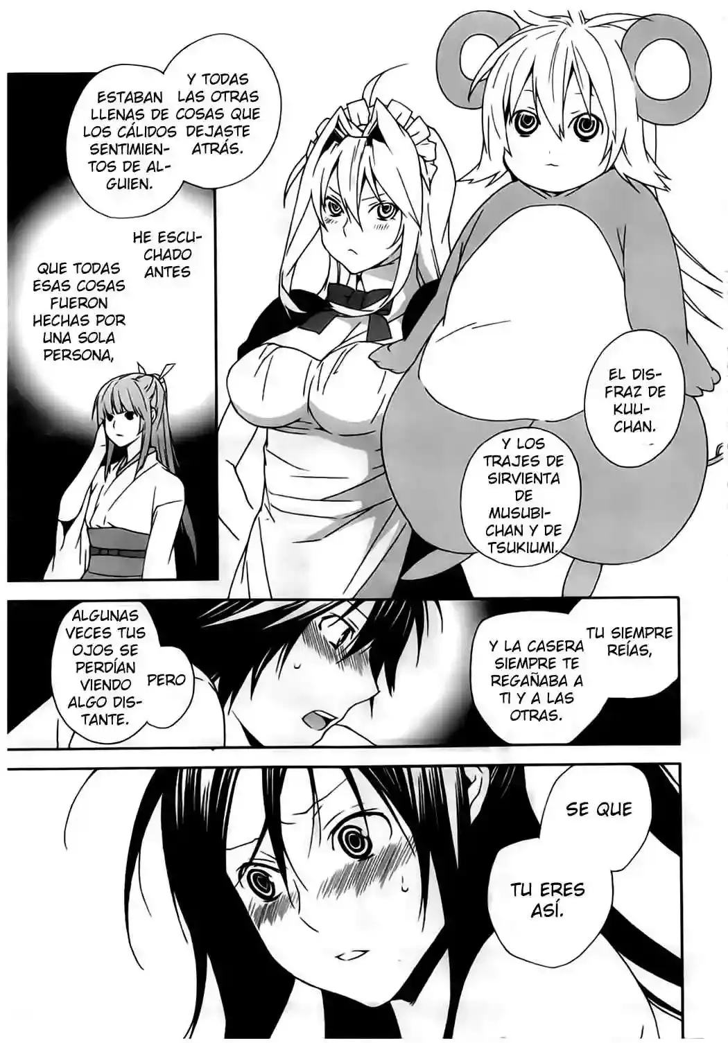 Sekirei capítulo 96, página 10