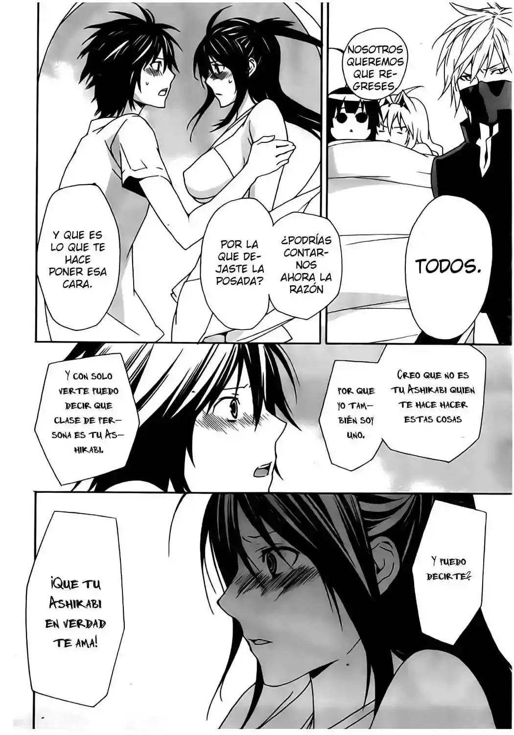 Sekirei capítulo 96, página 13