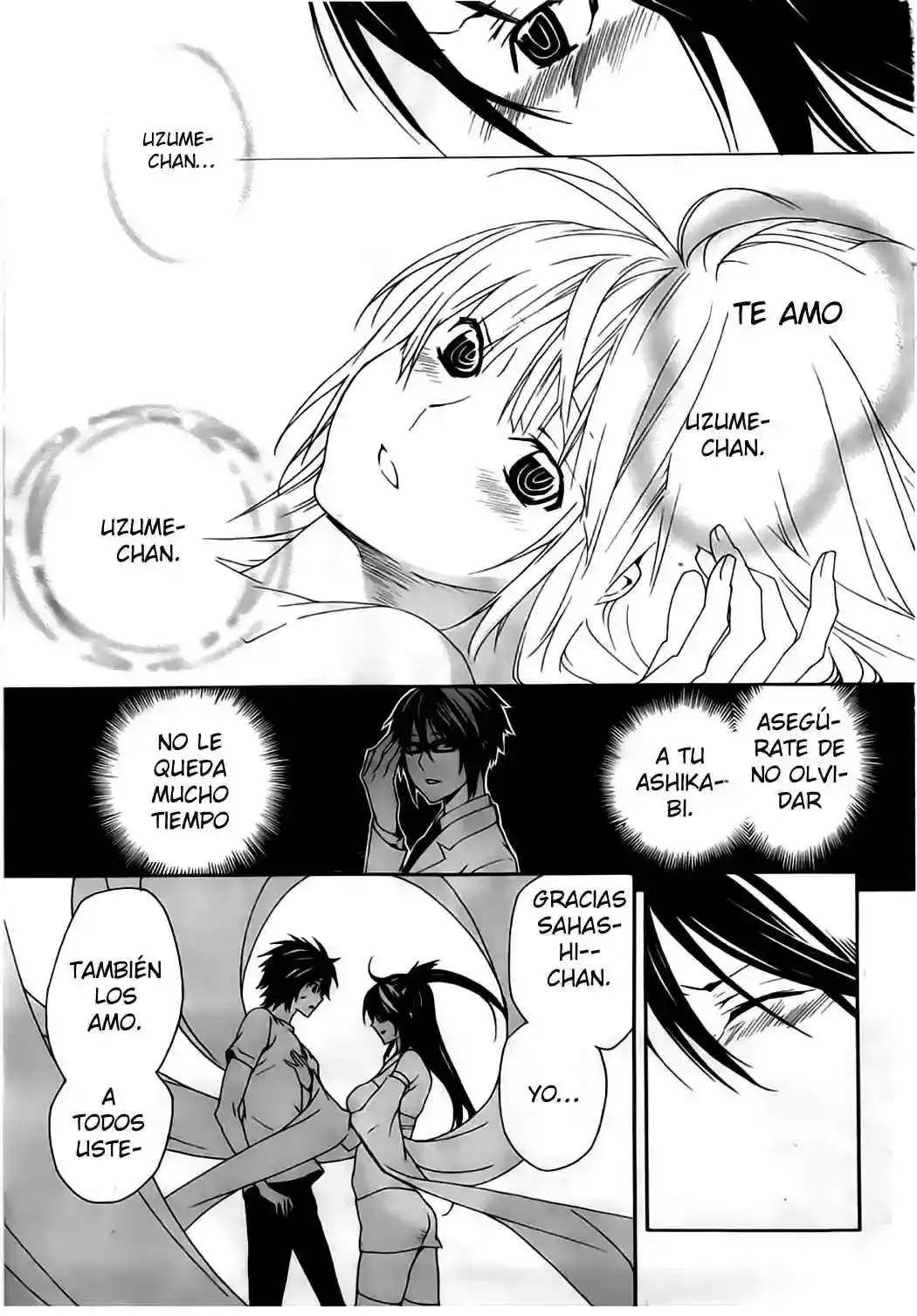 Sekirei capítulo 96, página 14