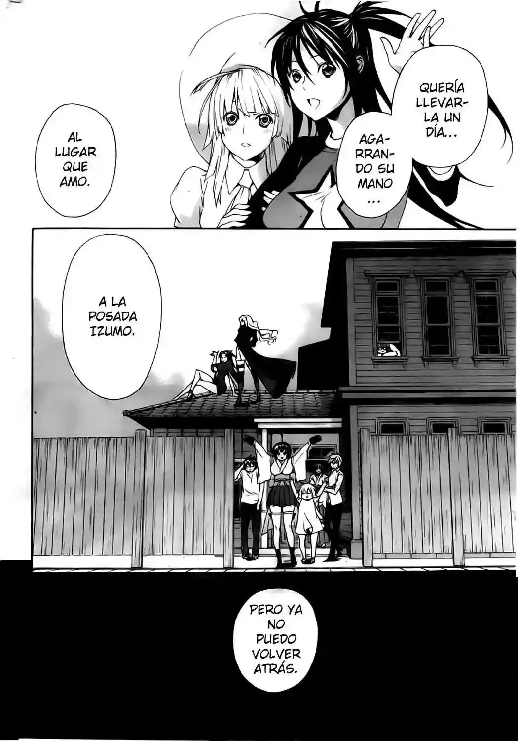 Sekirei capítulo 96, página 15