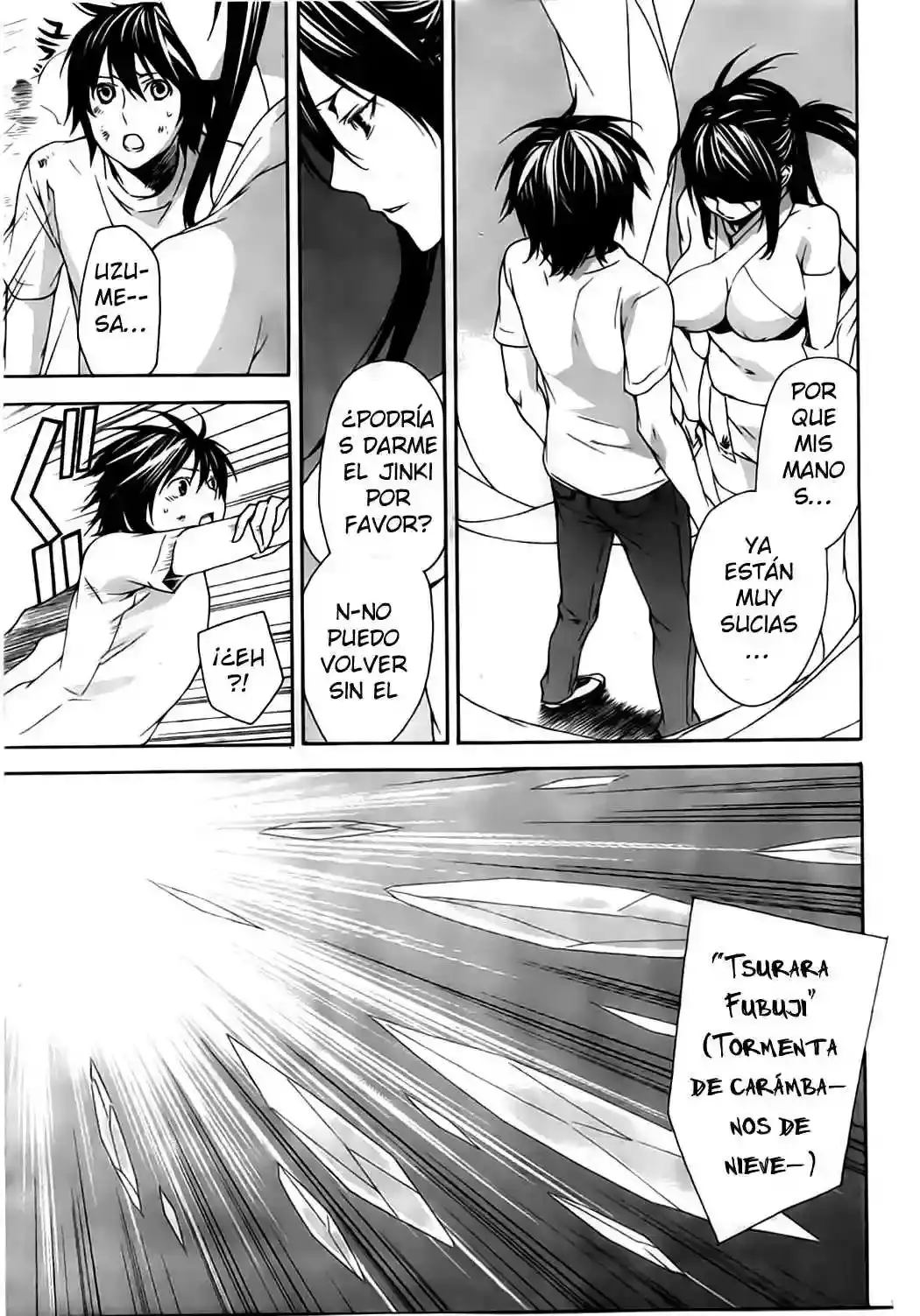 Sekirei capítulo 96, página 16