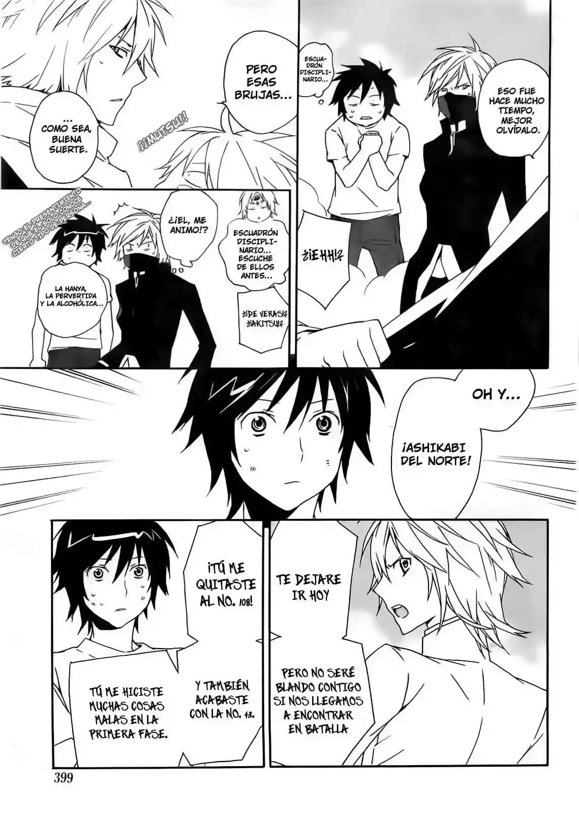 Sekirei capítulo 97, página 11