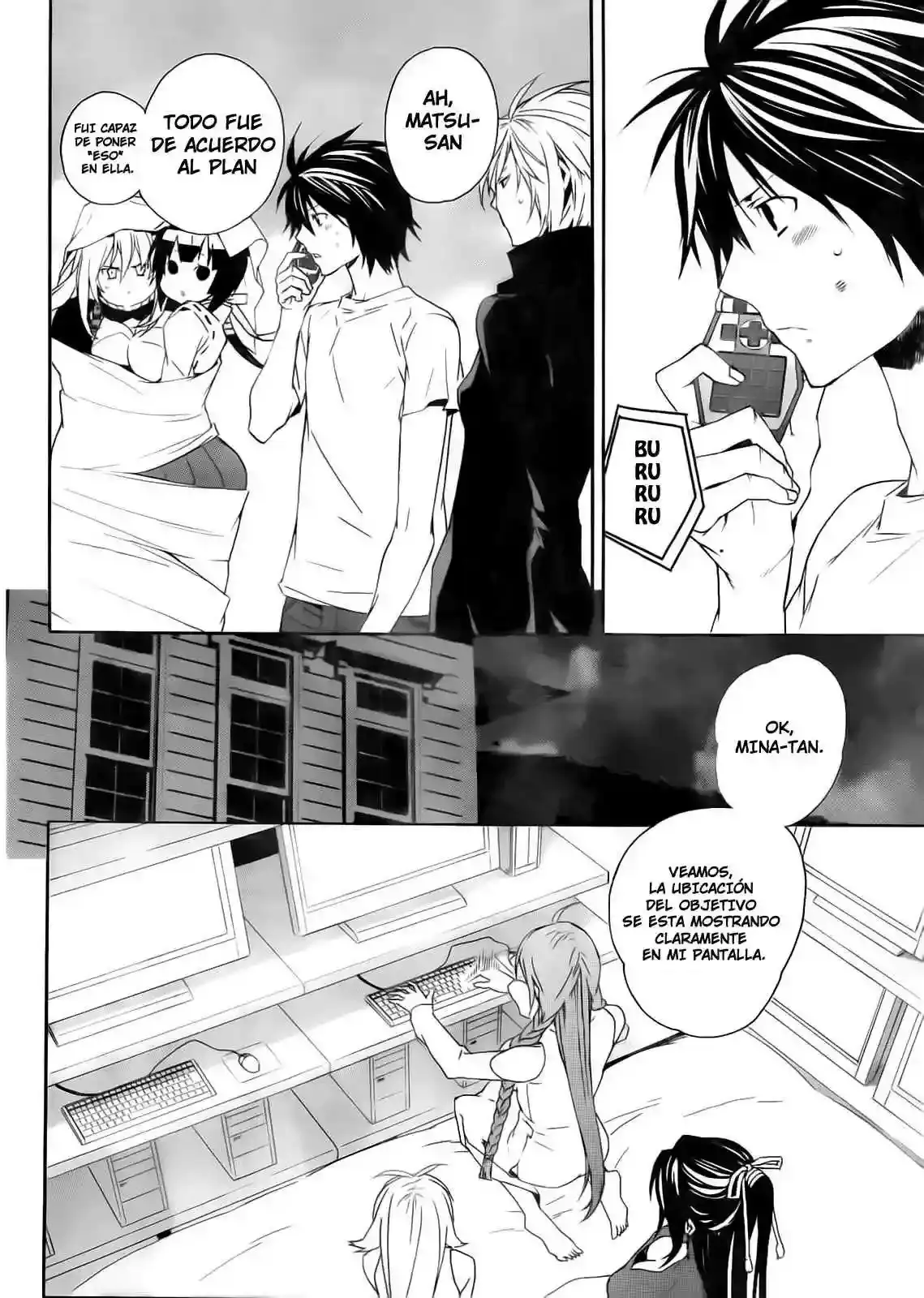 Sekirei capítulo 97, página 14