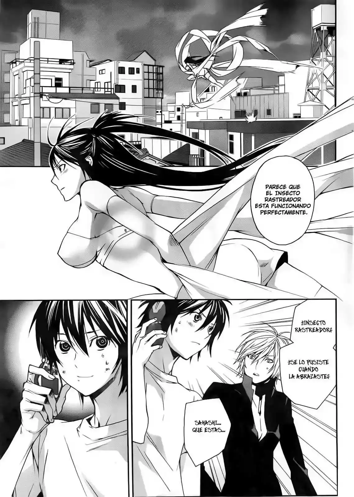 Sekirei capítulo 97, página 15