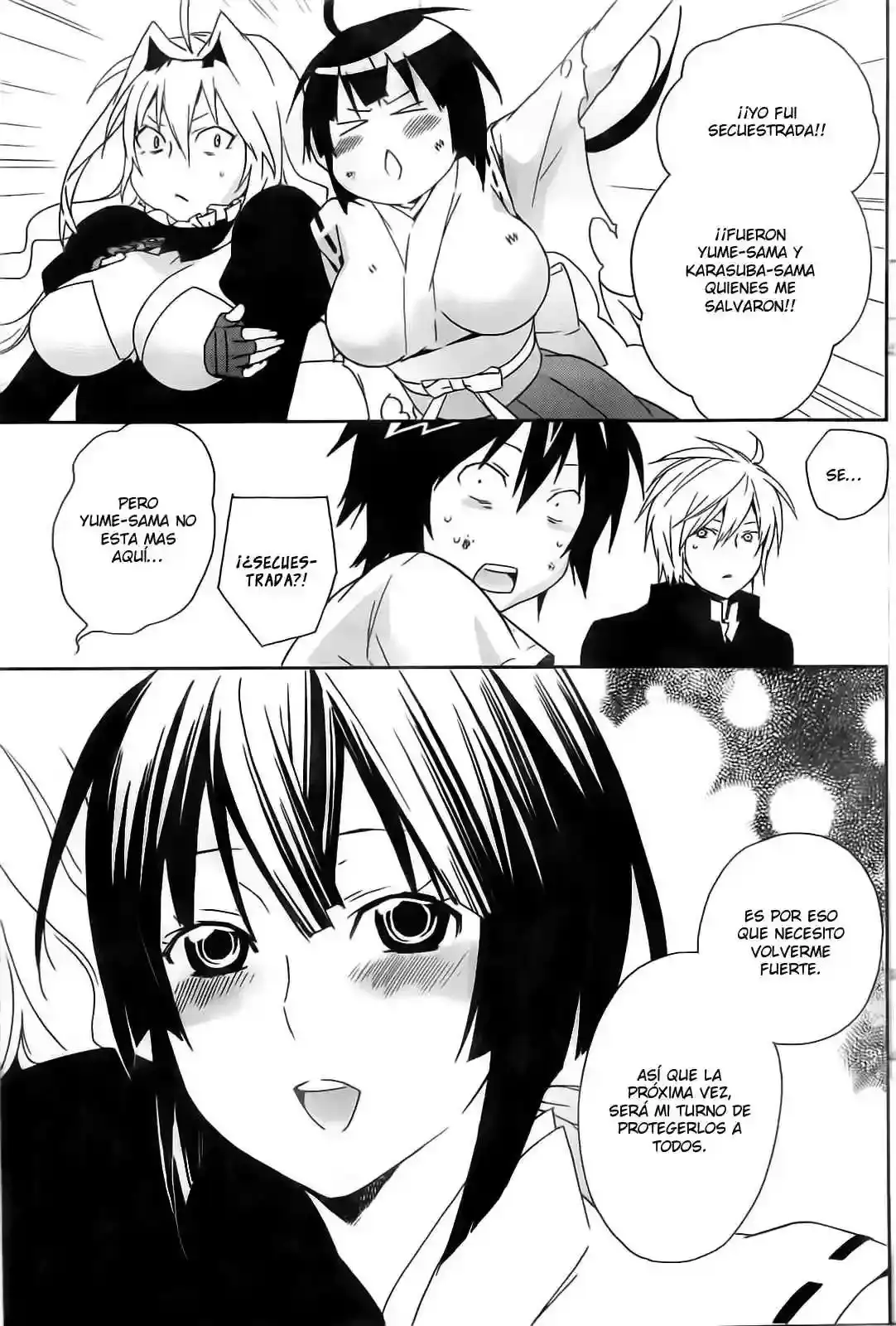 Sekirei capítulo 98, página 6