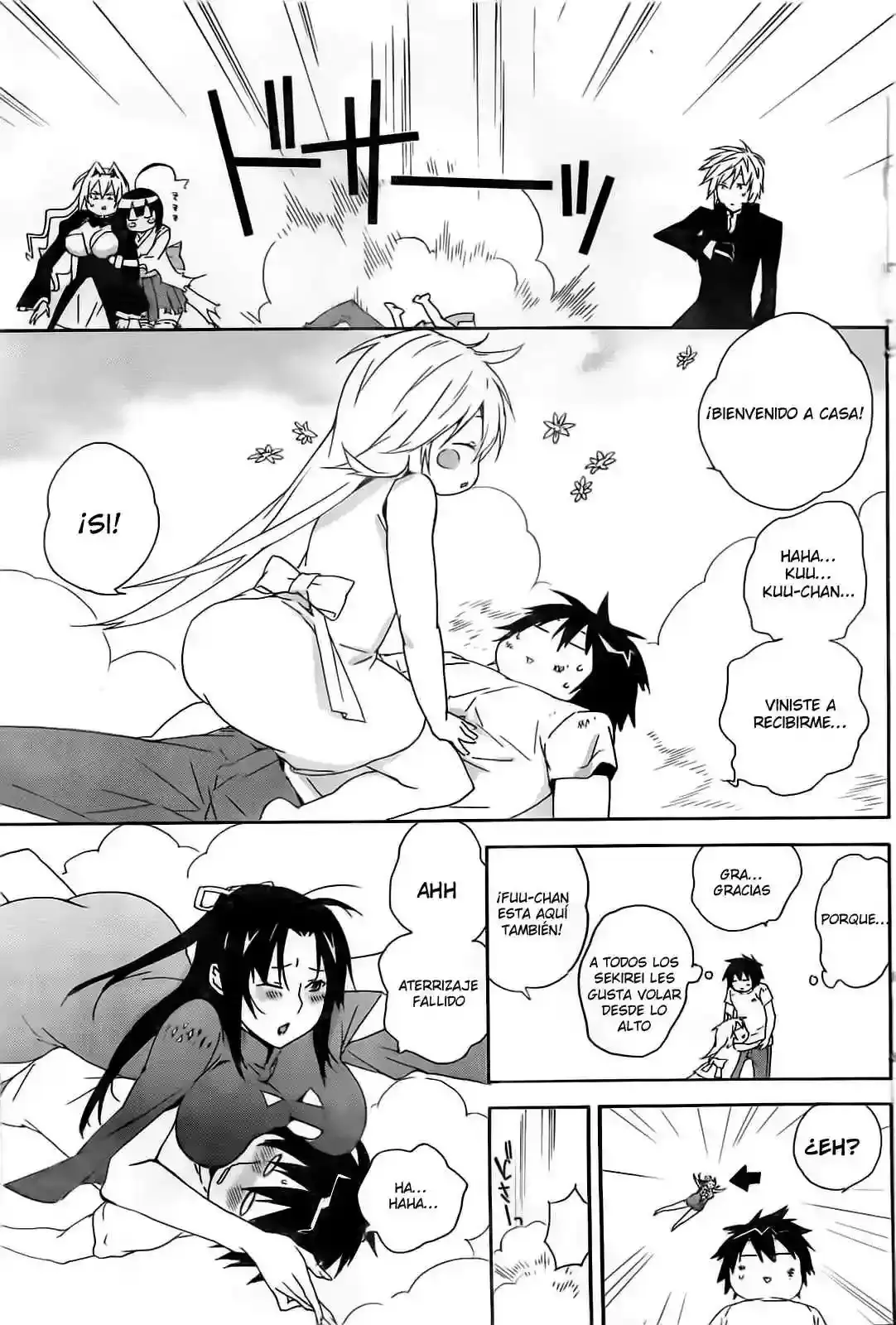 Sekirei capítulo 98, página 8