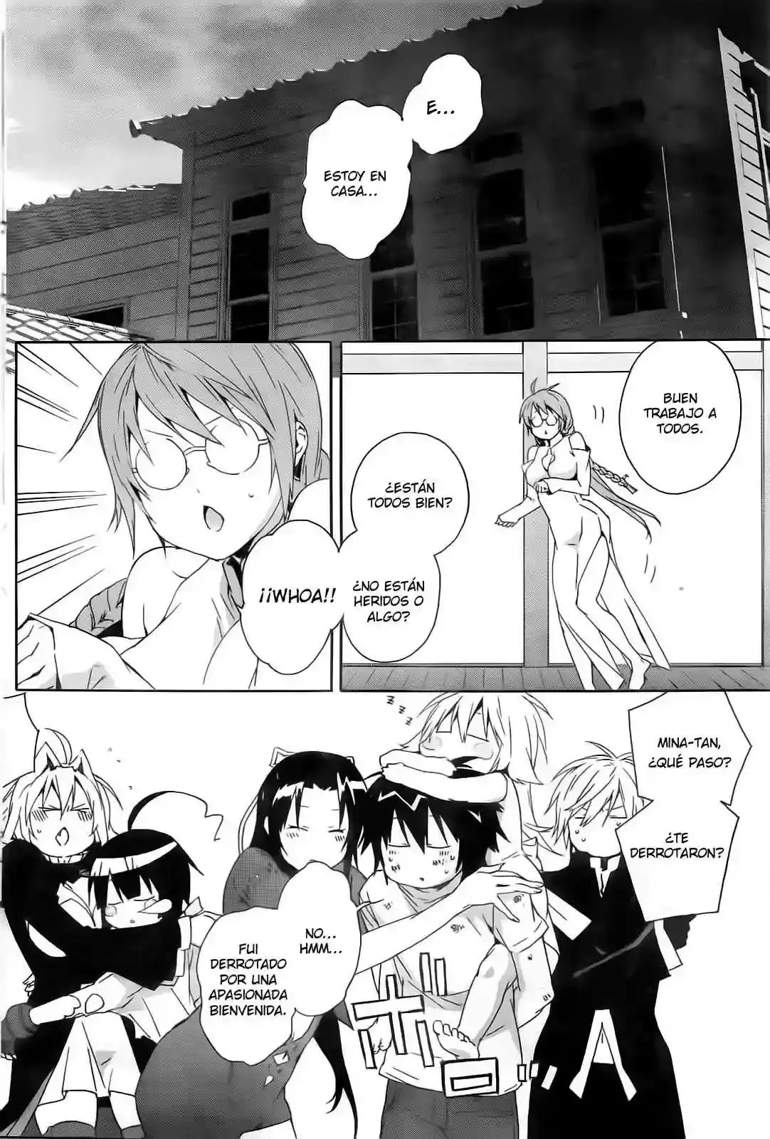 Sekirei capítulo 98, página 9