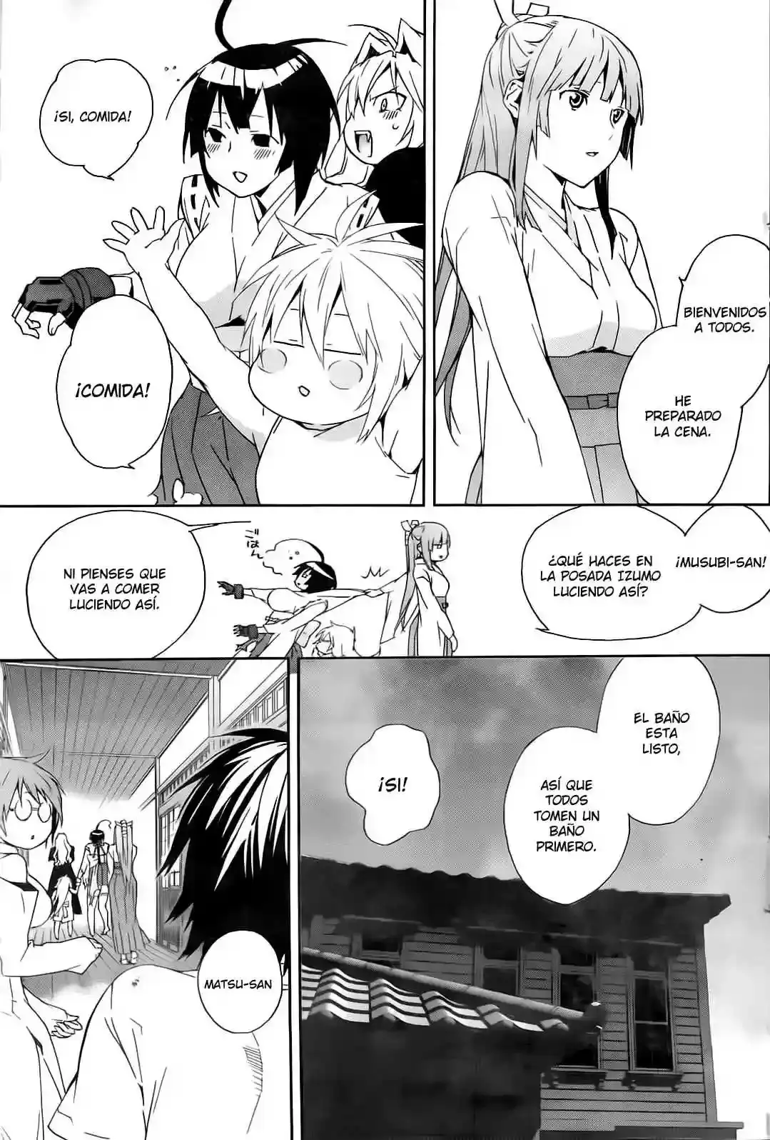 Sekirei capítulo 98, página 10