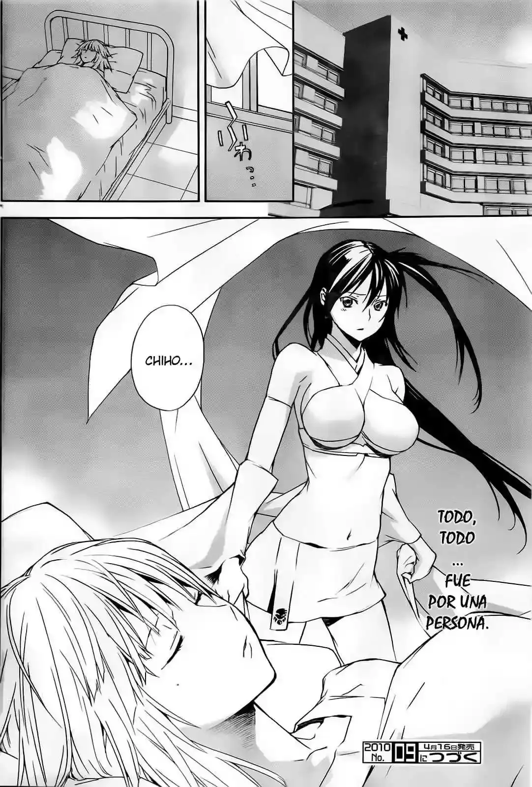 Sekirei capítulo 98, página 17