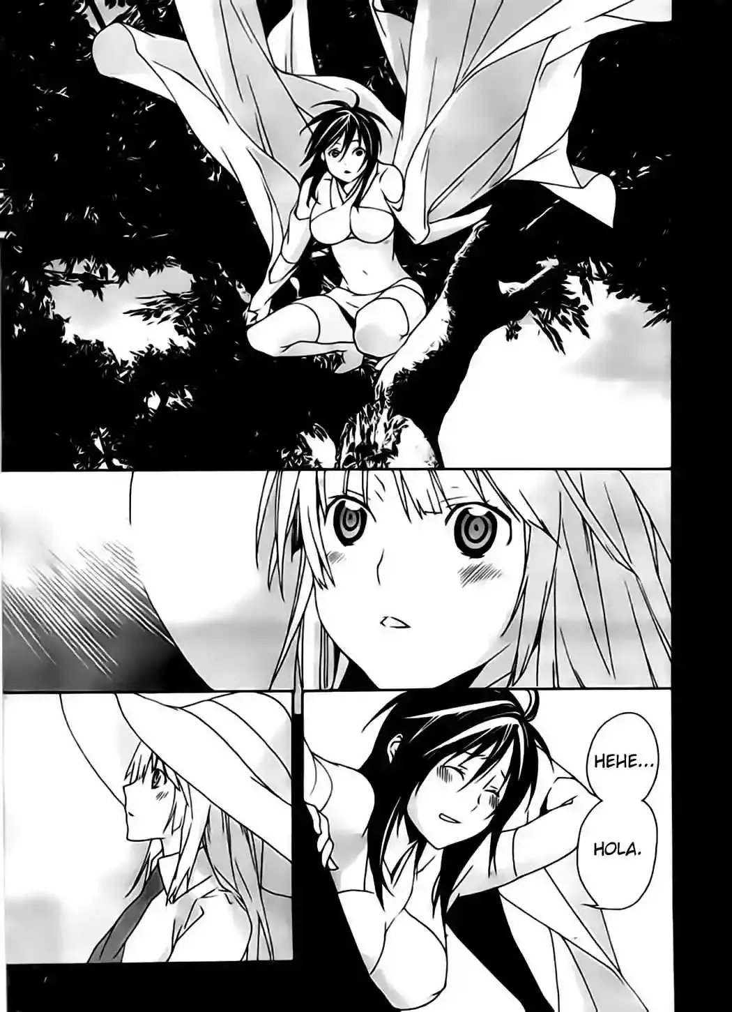 Sekirei capítulo 99, página 6
