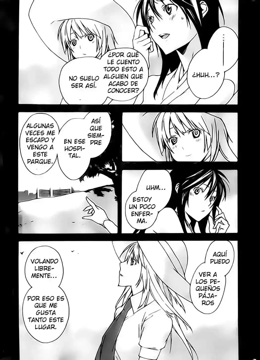 Sekirei capítulo 99, página 8