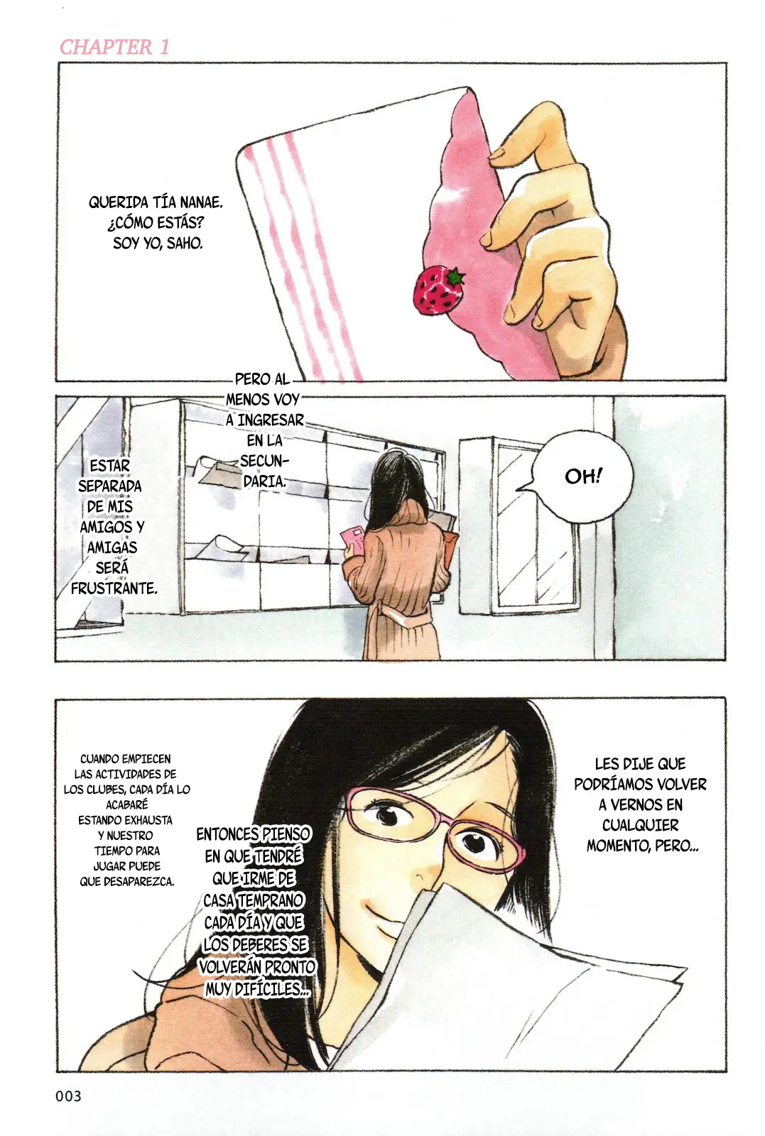 Selfish Chie-chan capítulo 1, página 3