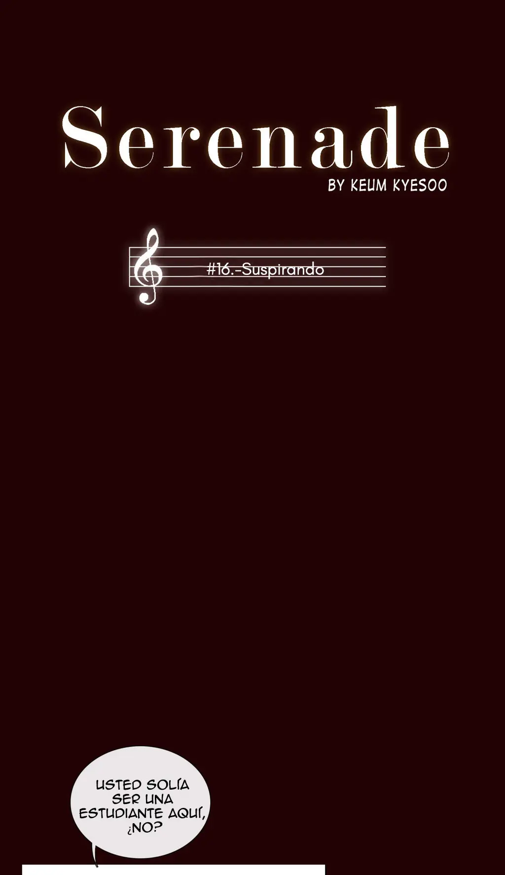 Serenade capítulo 16, página 1