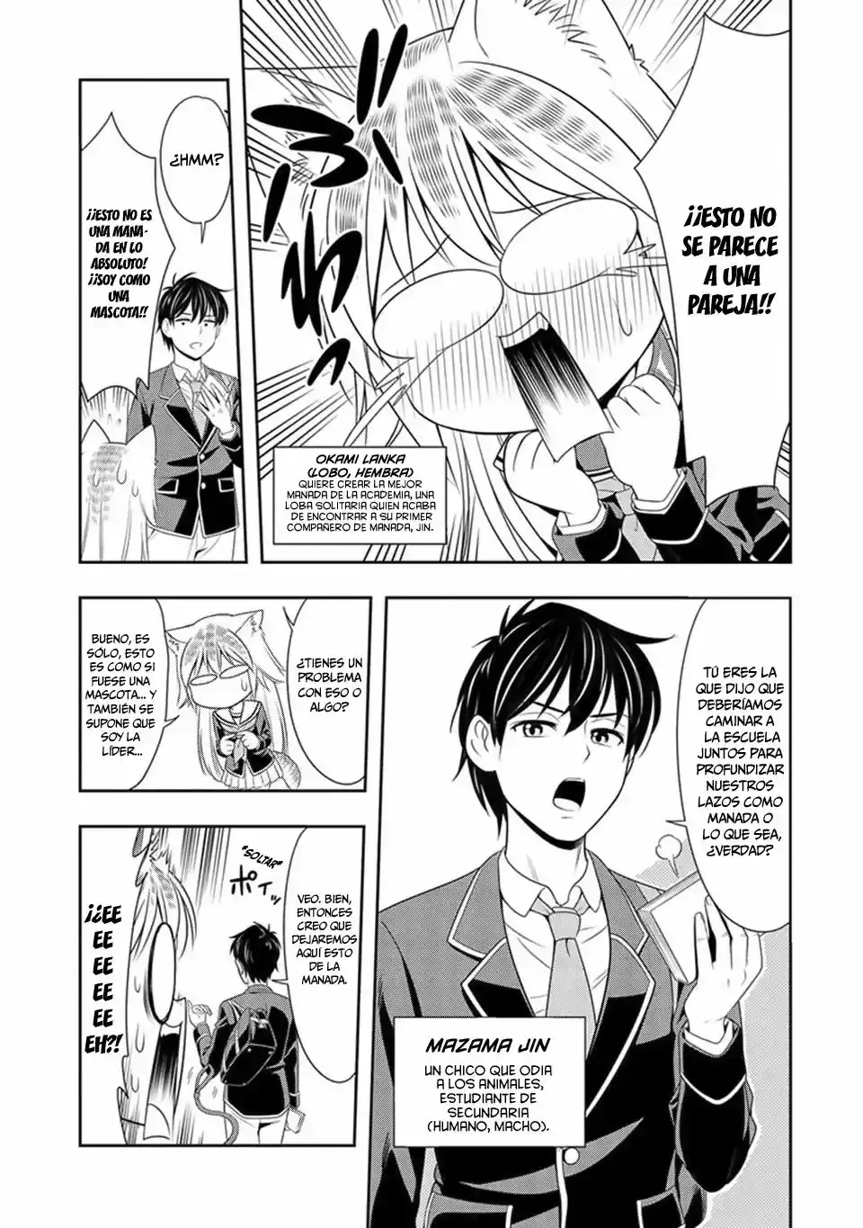 Seton Academy: Join the Pack! capítulo 2, página 4