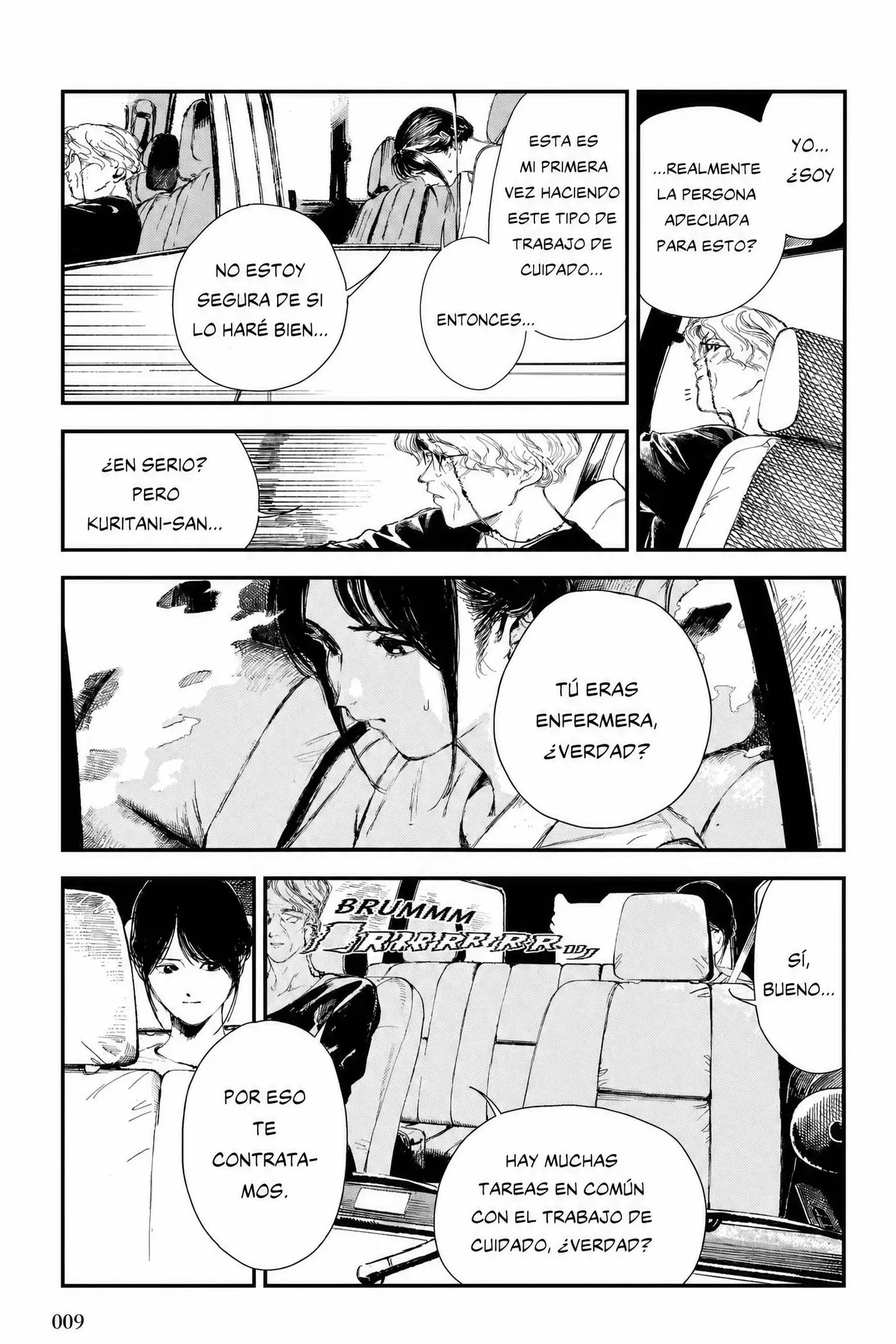 Shikabane Kaigo capítulo 1, página 7