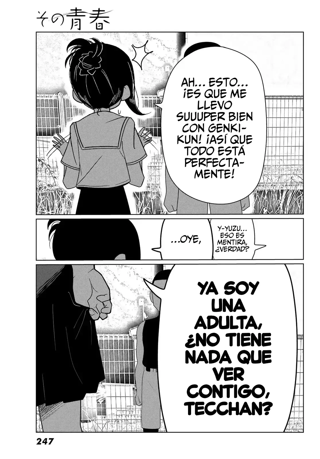 Sono Seishun capítulo 3, página 28