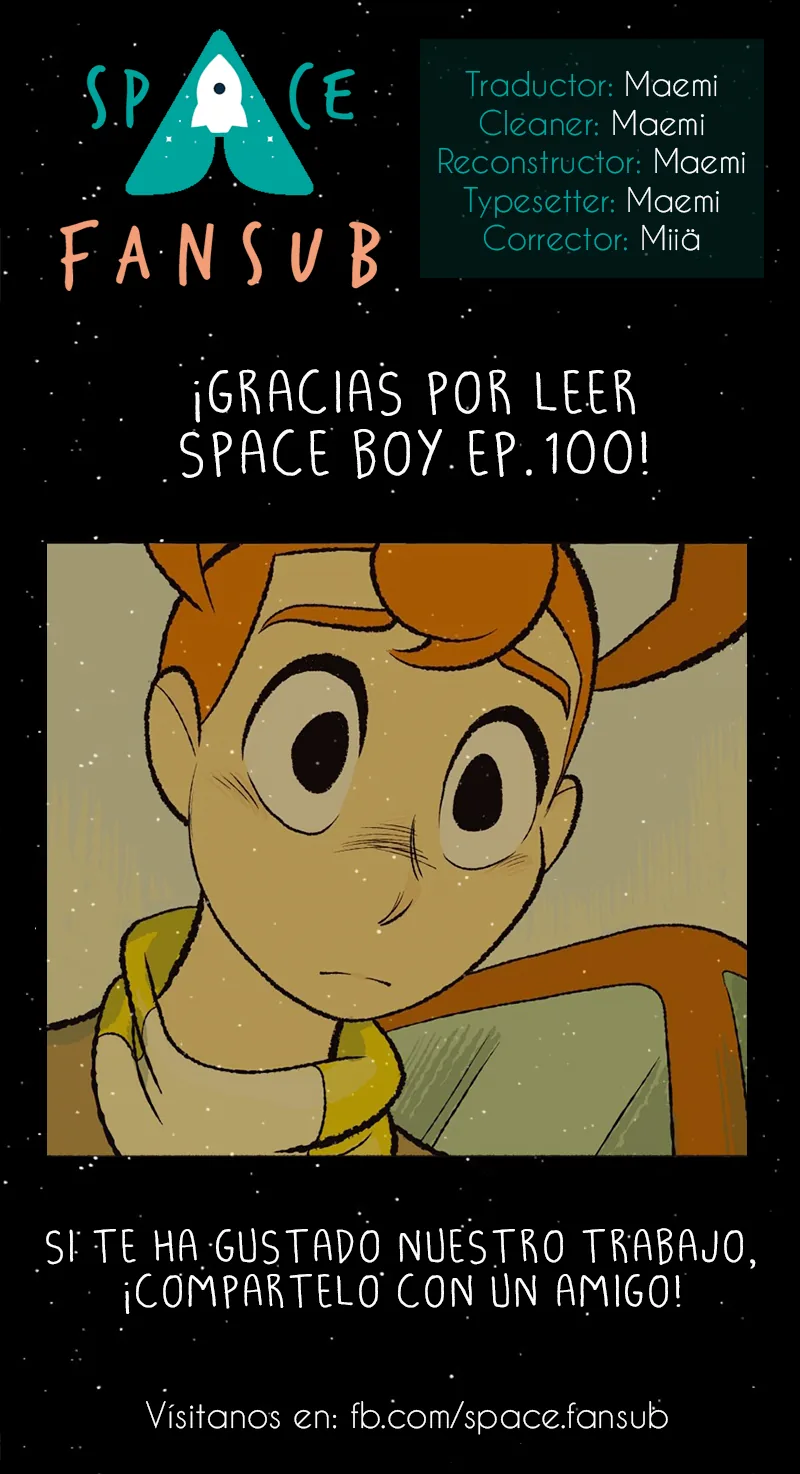 Space Boy capítulo 100, página 8