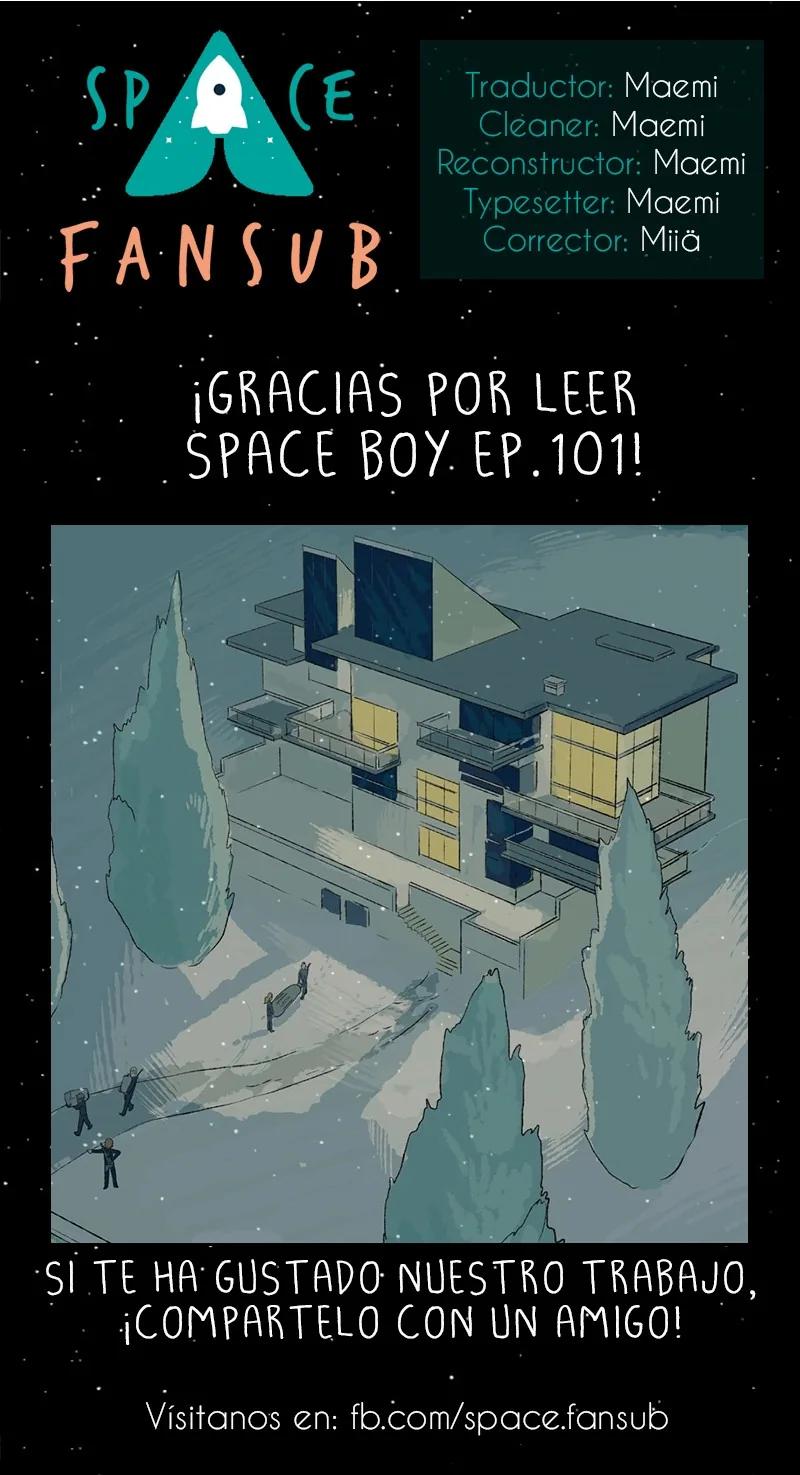 Space Boy capítulo 101, página 7