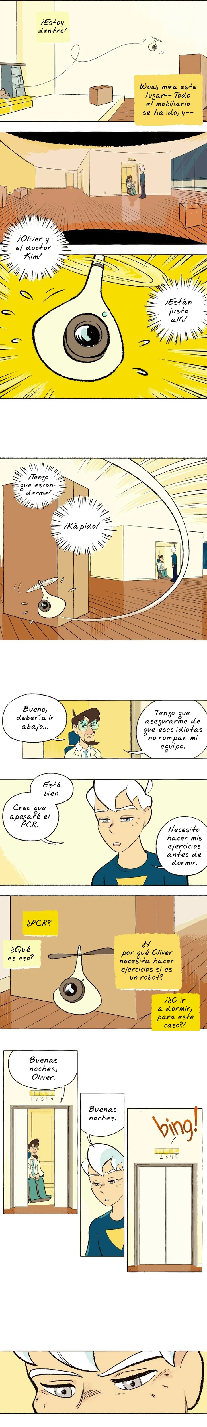 Space Boy capítulo 104, página 1