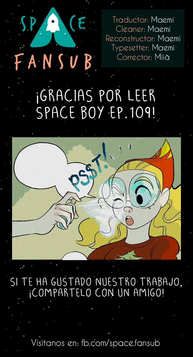 Space Boy capítulo 109, página 6