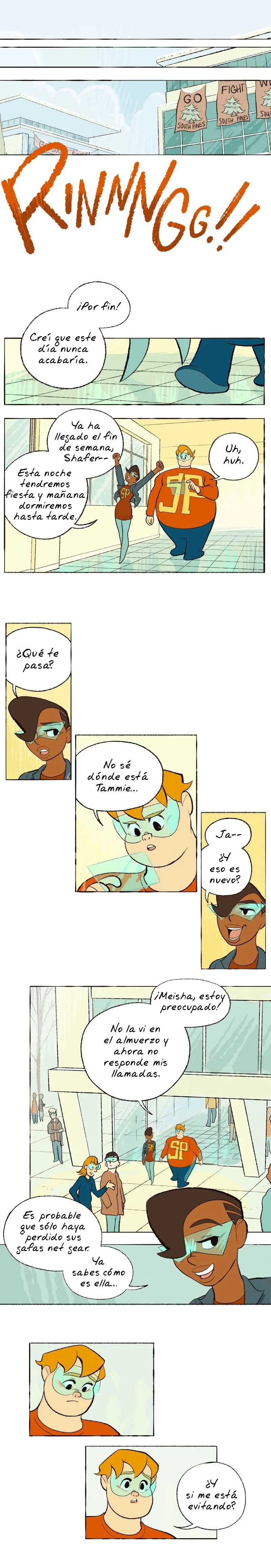 Space Boy capítulo 111, página 1