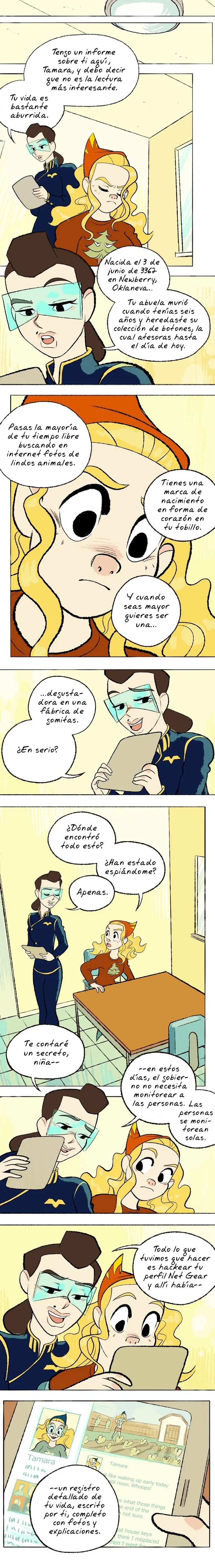 Space Boy capítulo 114, página 1