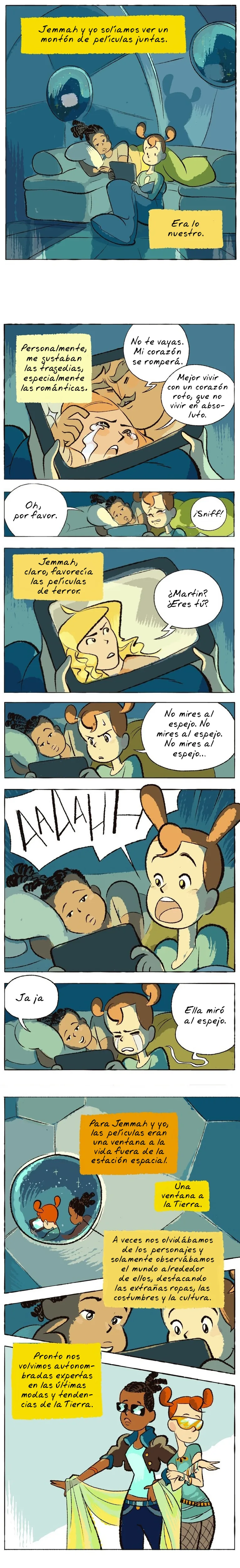 Space Boy capítulo 12, página 1