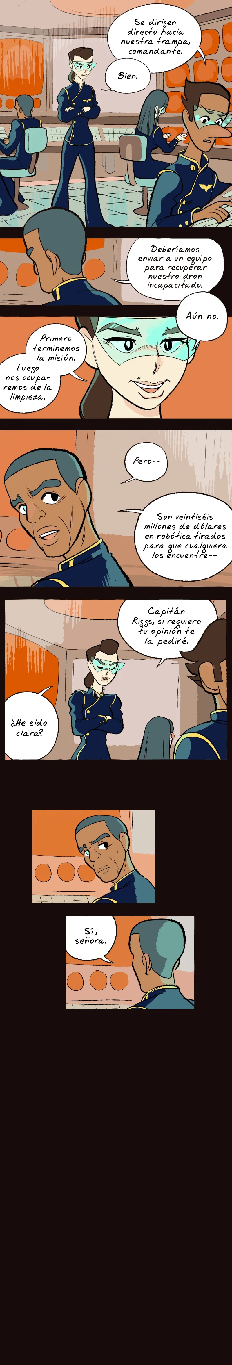 Space Boy capítulo 122, página 1