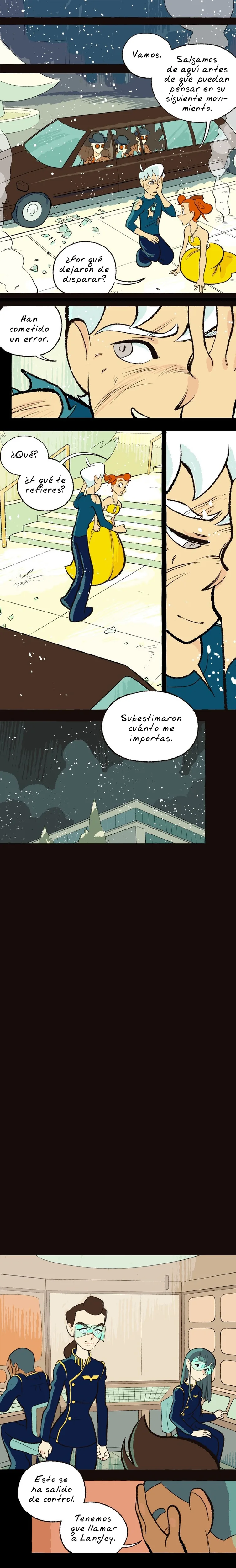 Space Boy capítulo 124, página 1