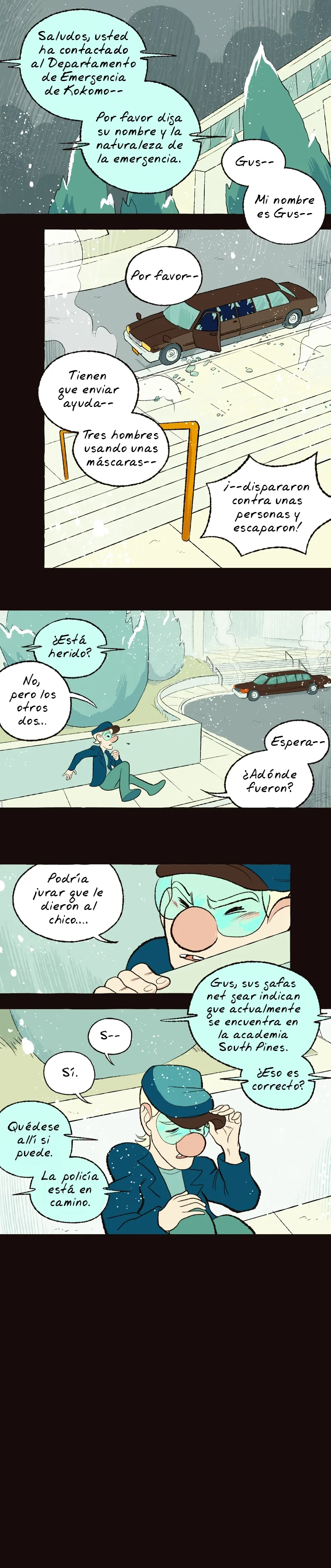 Space Boy capítulo 125, página 1