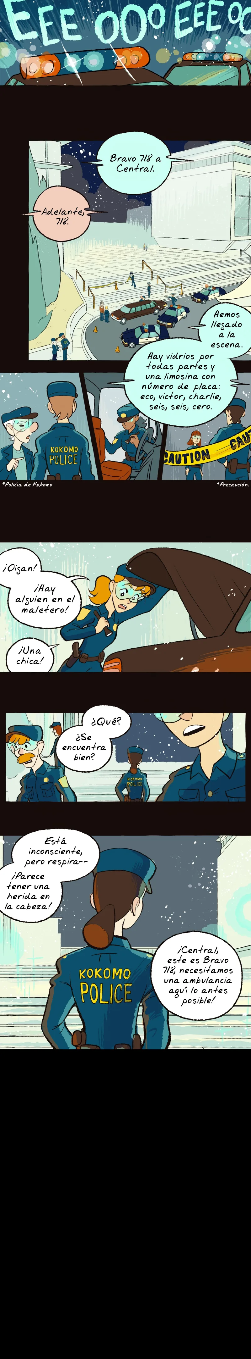 Space Boy capítulo 127, página 1