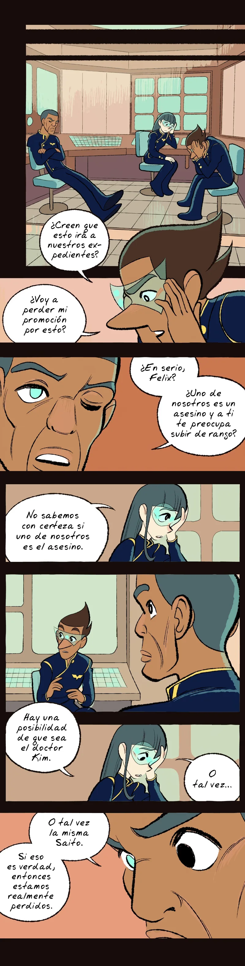 Space Boy capítulo 129, página 7