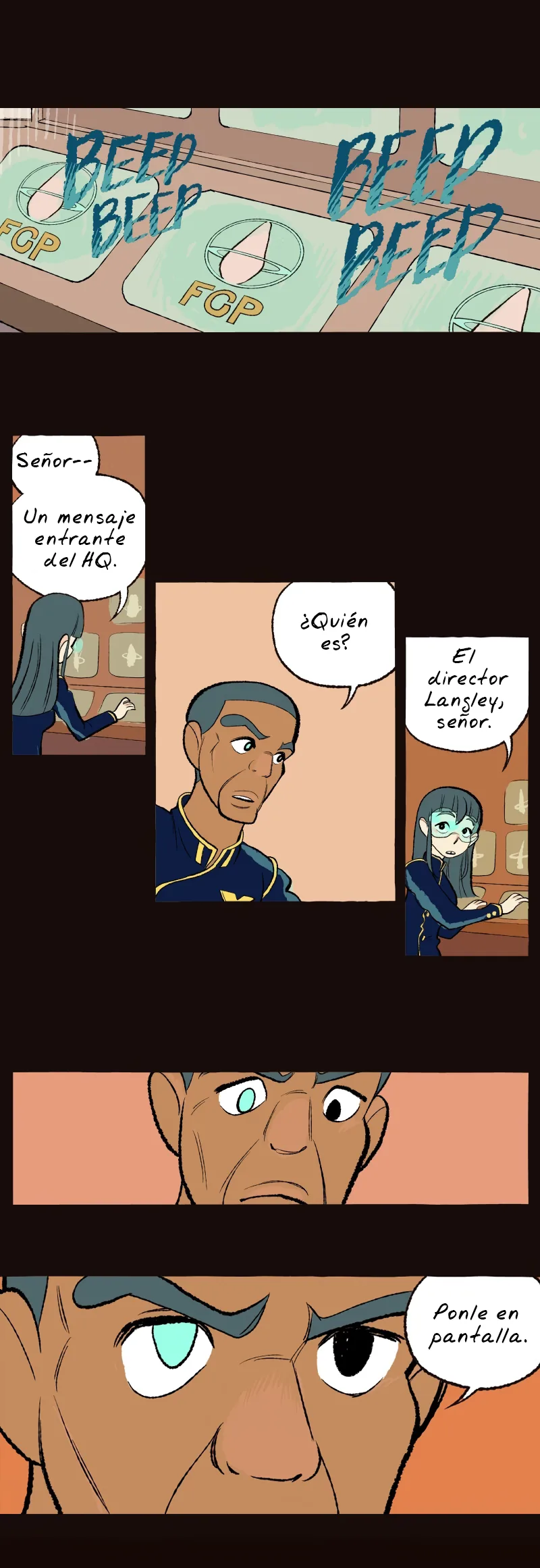 Space Boy capítulo 129, página 8