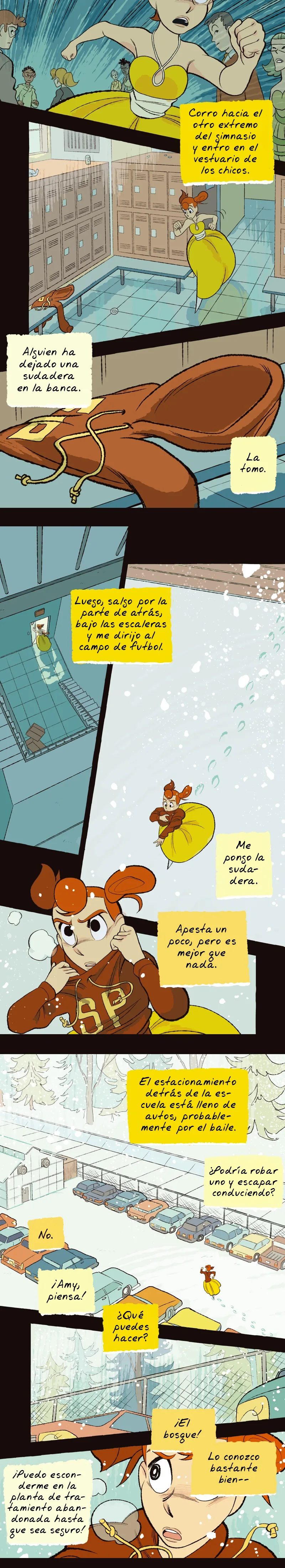 Space Boy capítulo 130, página 1