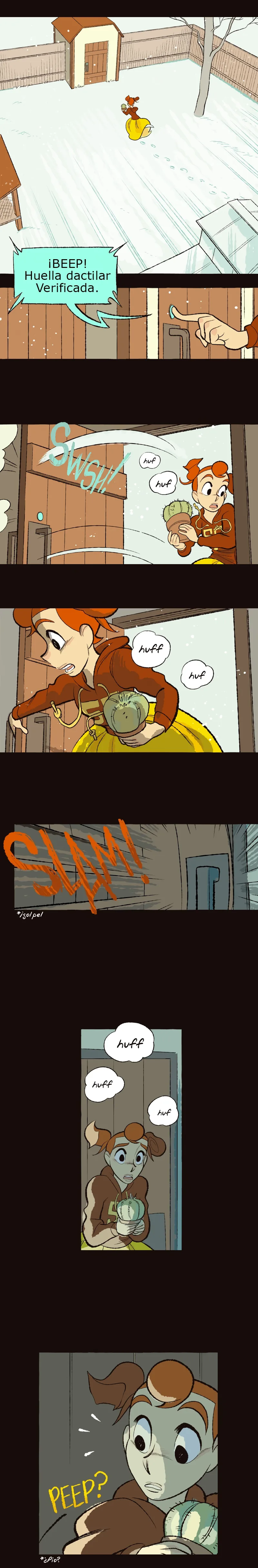 Space Boy capítulo 130, página 3