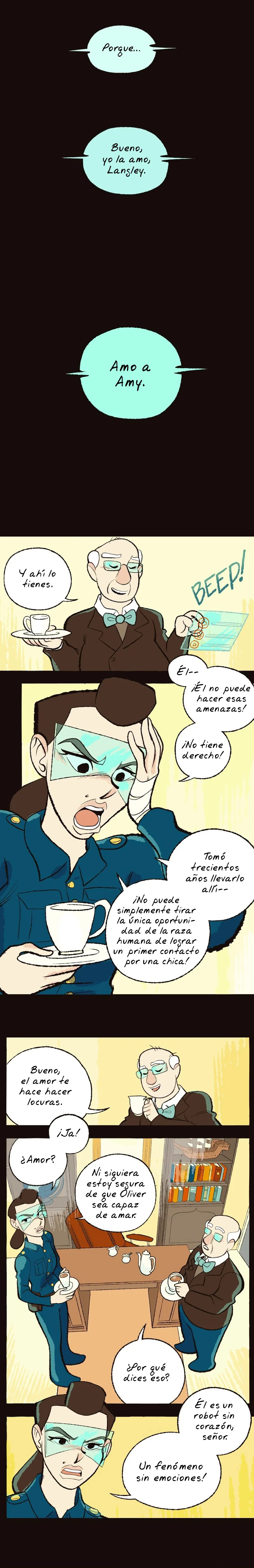 Space Boy capítulo 133, página 1