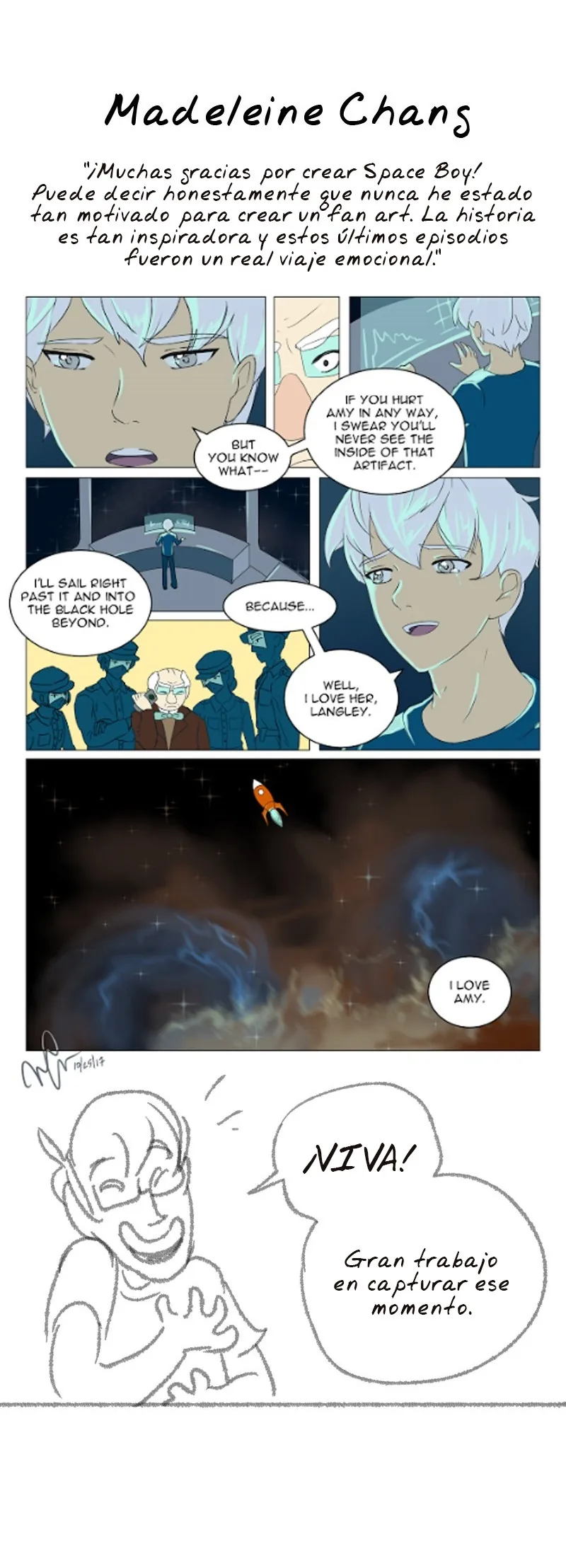 Space Boy capítulo 134, página 7